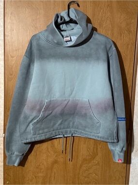 Jungles Jungles Gradient Sage Green Pullover Hoodie
